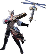 Machinist render for Final Fantasy XIV: Heavensward.