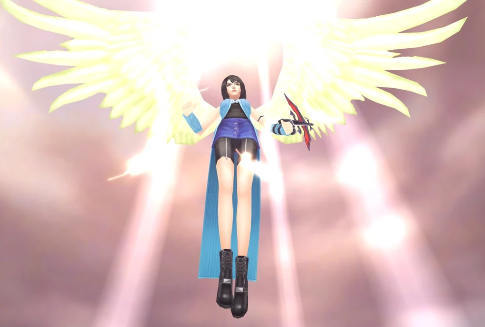 Rinoa Heartilly Wings Final Fantasy VIII Limit Breaks: Rinoa Heartilly