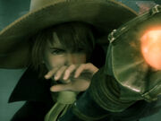 Arc as a Black Mage from the opening FMV.