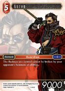 Auron [1-002R] Opus series card.