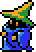 Black Mage battle sprite (MSX).