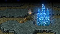Crystal Palace on the world map (PSP).