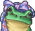 Frog portrait (PSP).