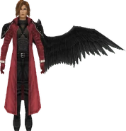 Крылатая модель в Crisis Core -Final Fantasy VII-.