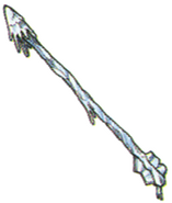 Concept art of Ice Arrow from Final Fantasy III.