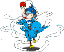 Chocobo Knight (Blue).