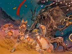 2006 Starlight Celebration artwork for Final Fantasy XI.