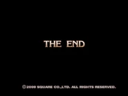 A tela "The End Screen", onde a sequencia precisa ser colocada.