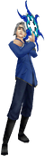 Fujin's battle render.