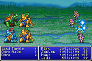 Cure10 in Final Fantasy II (GBA).