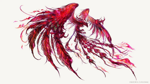 Phoenix from FFXVI artwork