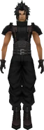 Model of 1st Class Zack in Crisis Core.