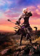 Promotional poster featuring Y'shtola.