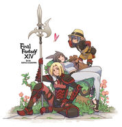 Minigawa 2010 FFXIV Promo Art