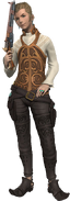 CG of Balthier in Final Fantasy XII: Revenant Wings.