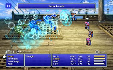 Aqua Breath Final Fantasy V Final Fantasy Wiki Fandom Aqua Breath Final Fantasy V Final Fantasy Wiki Fandom