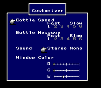 FFIV Config SNES