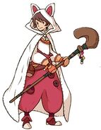 A Hume as a Devout in Final Fantasy Tactics A2