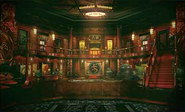 Corneo's Mansion interior artwork for Final Fantasy VII Remake