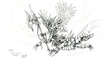 Demon ffvi concept art