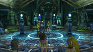 The Machine Faction using Djose Temple as their headquarters in Final Fantasy X-2.