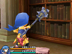 Ice Lance in Final Fantasy Crystal Chronicles: Echoes of Time.