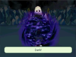 Dark.