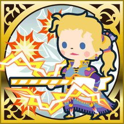FINAL FANTASY BRIGADEステッカー Tribrigade Shuraig in Final Fantasy Style