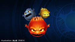 Artwork of the Bombs by SQEX.