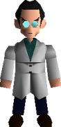 Flashback field model from Final Fantasy VII.