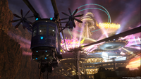 Ropeway to Gold Saucer from FFVII Rebirth