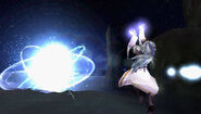 Kuja using Seraphic Star in Dissidia Final Fantasy.