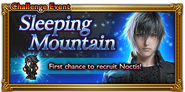 Global event banner for "Sleeping Mountain".