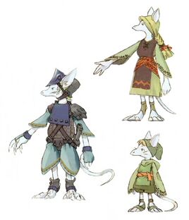 Burmecians FFIX Art