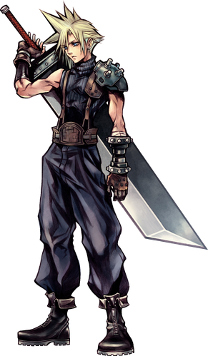 Cloud Dissidia Artwork