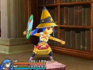 Yellow Cone Hat in Final Fantasy Crystal Chronicles: Echoes of Time.