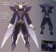 Concept art of third outfit.