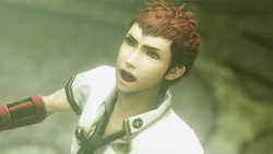 Eight shock when he sees Cater jumping.