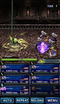 Debilitator - Earth in Final Fantasy Brave Exvius.