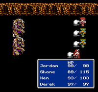 FFIII NES Group-Cast