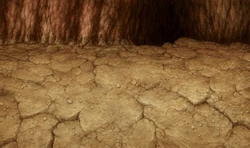 Battle background on land (PSP).