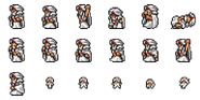 Set of Minwu's sprites.