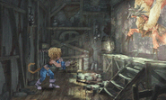 The Japanese dungeon image for Mount Gulug, Part 1 in Final Fantasy Record Keeper.