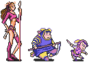 The Magus sisters in SNES version of Final Fantasy IV.