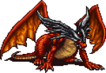 Ruby Dragon from Final Fantasy VIII