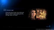 Aerith Gainsborough loading screen from FFVII Remake