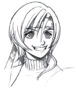 Yuffie Portrait Sketch