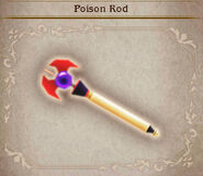 Bravely Default Poison Rod
