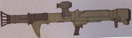 Concept art of the Bazooka.