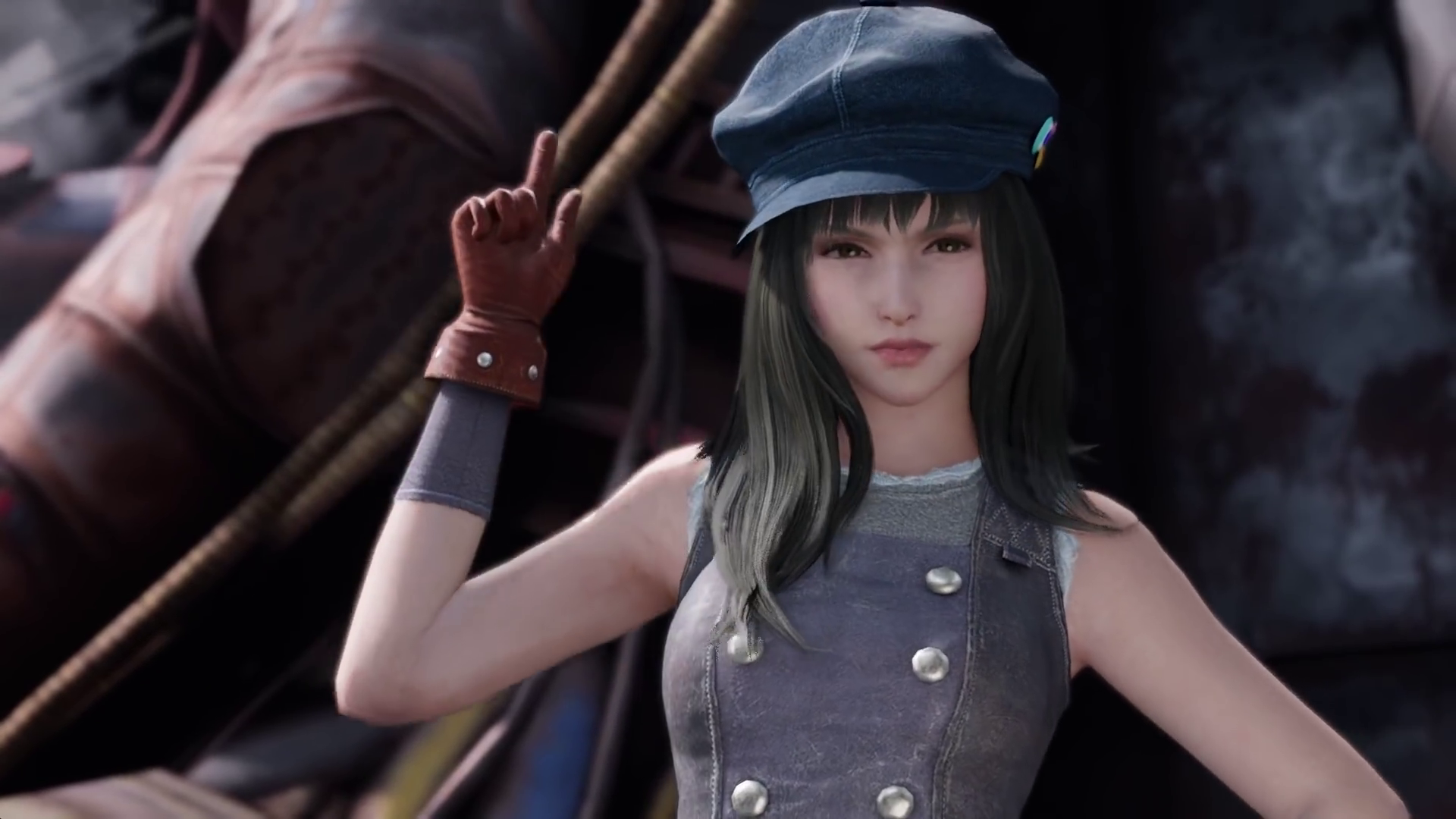 DFFNT mod FFVII Remake Kyrie Canaan outfit for Tifa(Credit